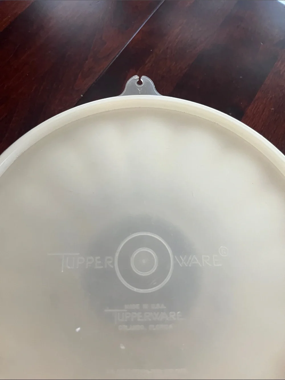 Tupperware Jell-O mold